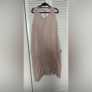 Linen Midi Dress